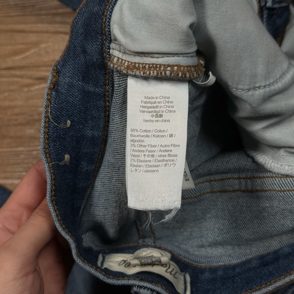 Madewell Size 25 Cali‎ Demi-Boot Jeans in Bodney Wash - Picture 13 of 15